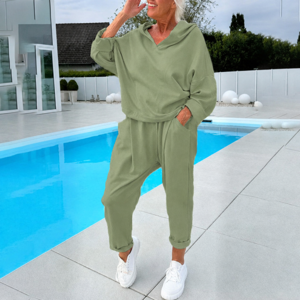 🔥 FINAL HOURS — Women's Hooded Sweatshirt & Lounge Pants Set | Cozy Everyday Comfort