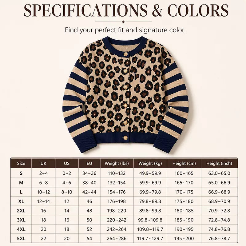 🔥 FINAL HOURS — Women's Leopard Print Cardigan | Chic & Cozy Everyday Style