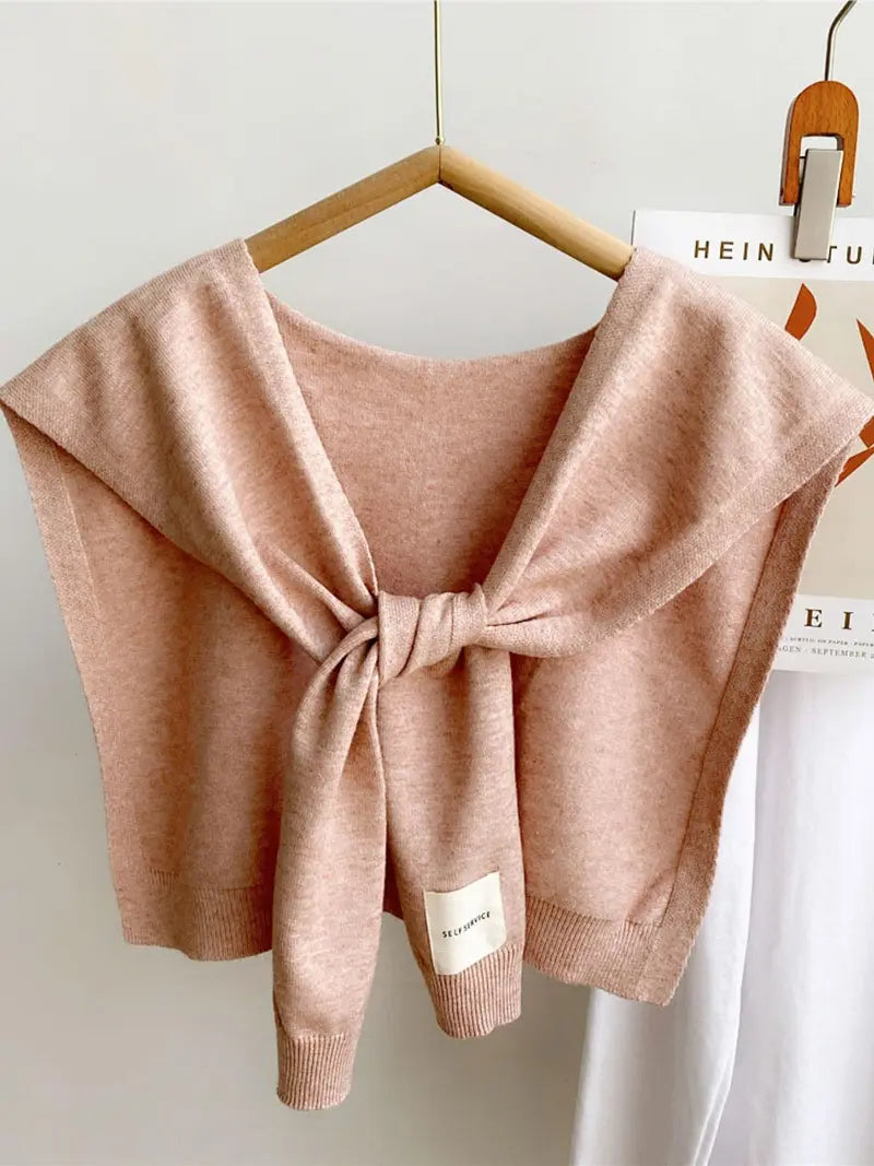 🌸🌸Women Solid Color Knit Shawl
