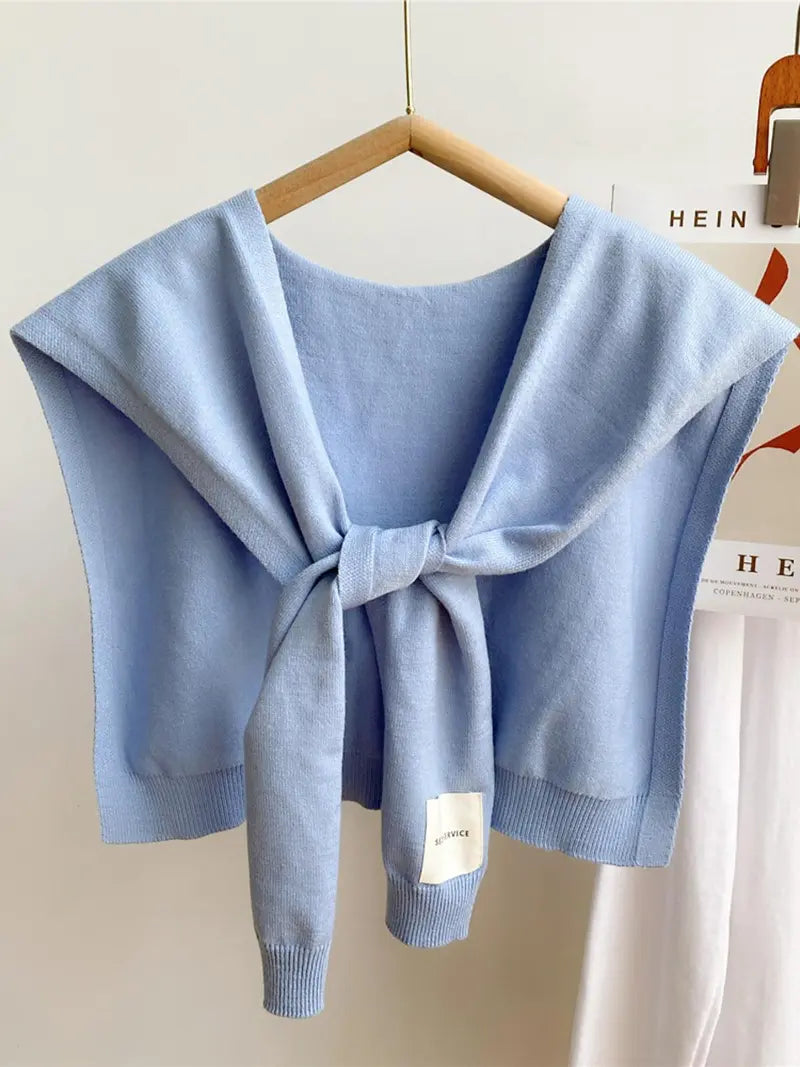 🌸🌸Women Solid Color Knit Shawl