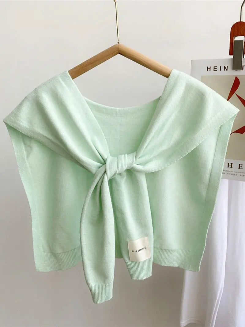 🌸🌸Women Solid Color Knit Shawl