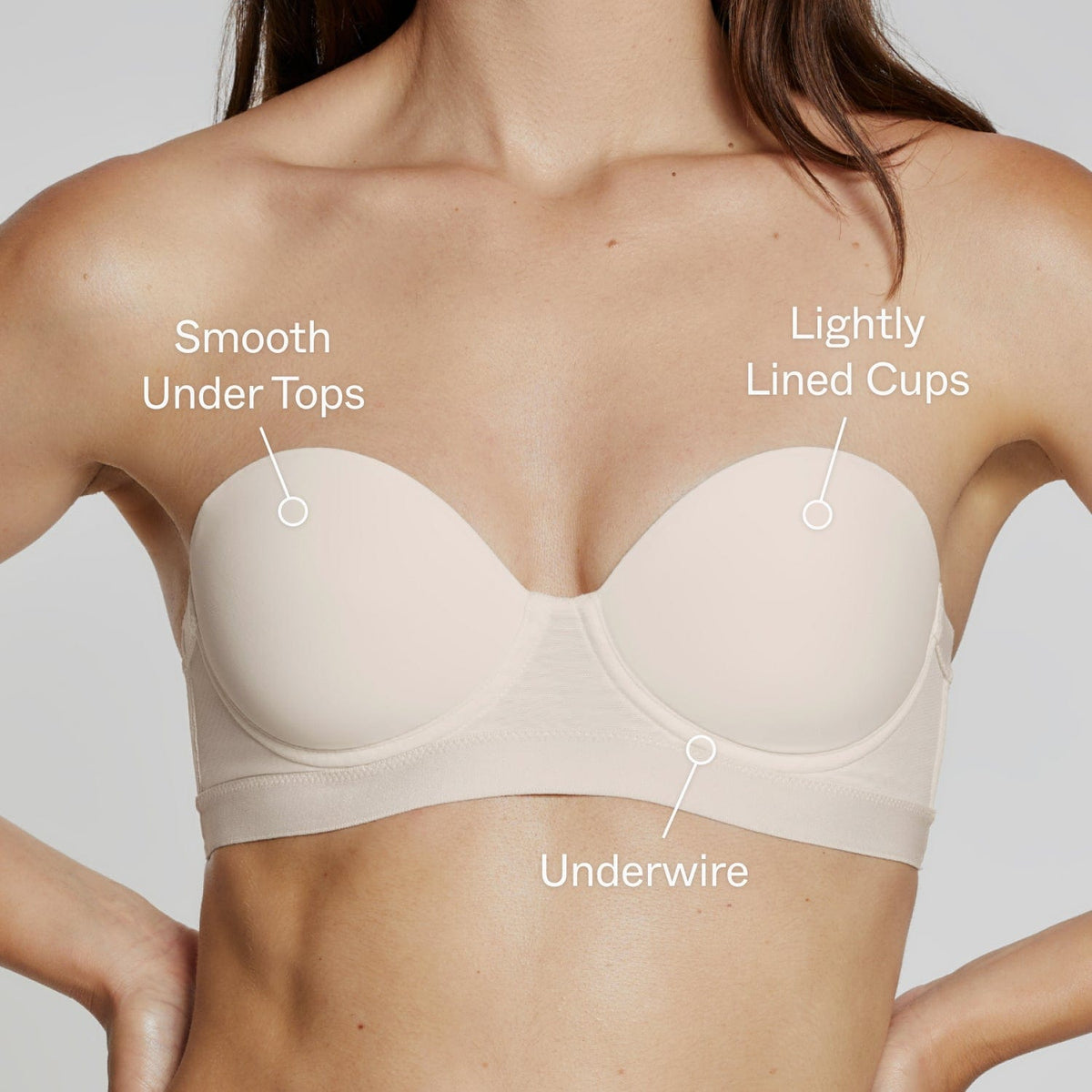 🌹🌹MVP Multiway Strapless Bra Buff