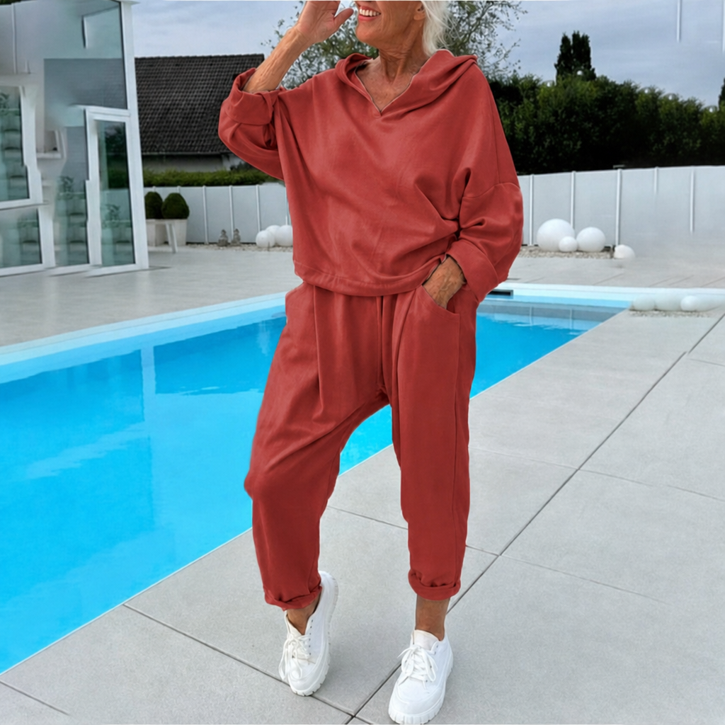 🔥 FINAL HOURS — Women's Hooded Sweatshirt & Lounge Pants Set | Cozy Everyday Comfort