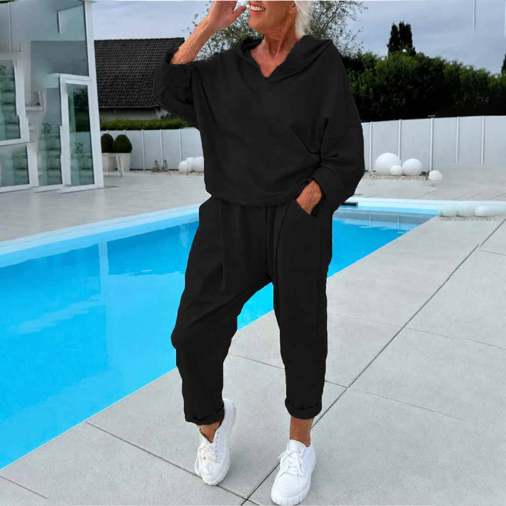 🔥 FINAL HOURS — Women's Hooded Sweatshirt & Lounge Pants Set | Cozy Everyday Comfort