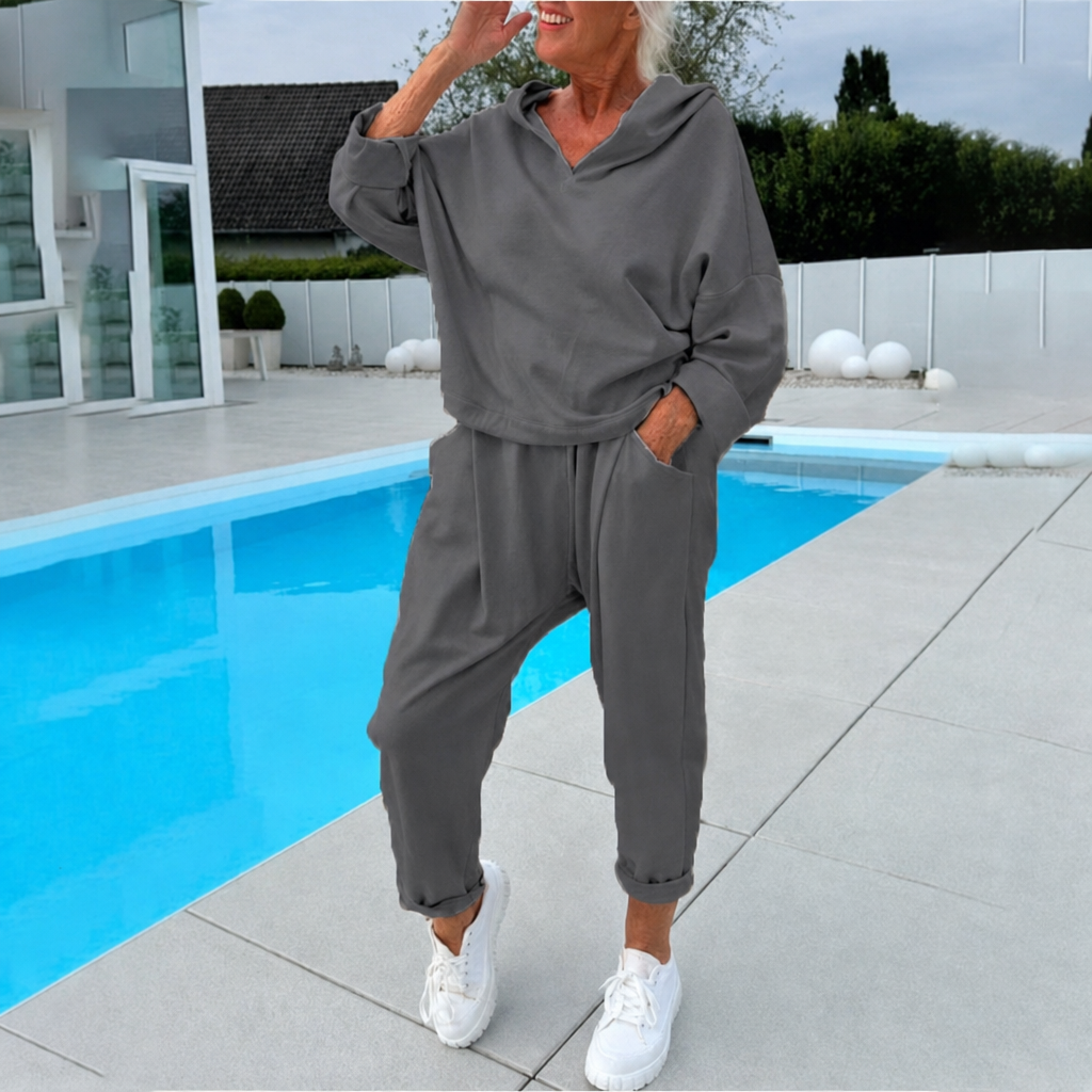 🔥 FINAL HOURS — Women's Hooded Sweatshirt & Lounge Pants Set | Cozy Everyday Comfort