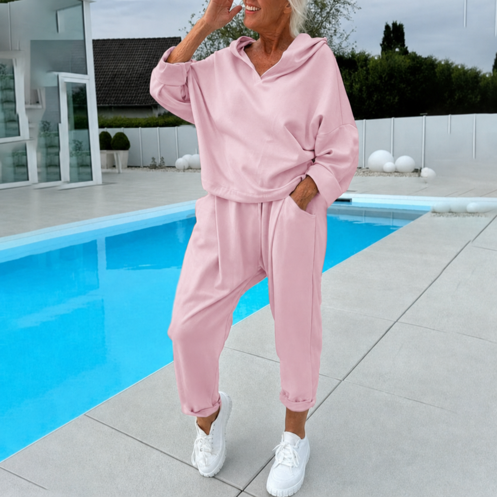 🔥 FINAL HOURS — Women's Hooded Sweatshirt & Lounge Pants Set | Cozy Everyday Comfort