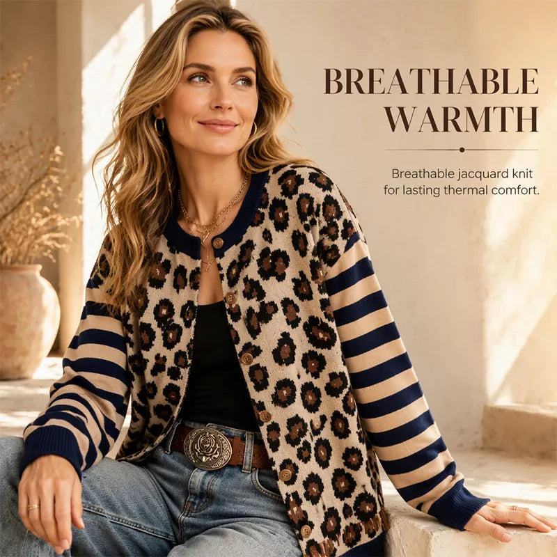 🔥 FINAL HOURS — Women's Leopard Print Cardigan | Chic & Cozy Everyday Style