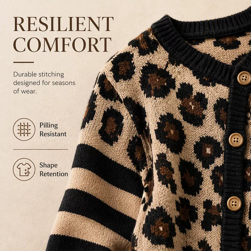 🔥 FINAL HOURS — Women's Leopard Print Cardigan | Chic & Cozy Everyday Style