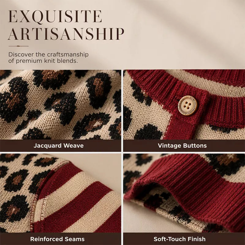 🔥 FINAL HOURS — Women's Leopard Print Cardigan | Chic & Cozy Everyday Style