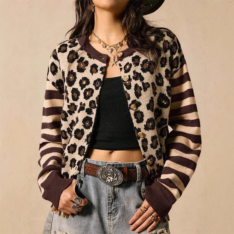 🔥 FINAL HOURS — Women's Leopard Print Cardigan | Chic & Cozy Everyday Style
