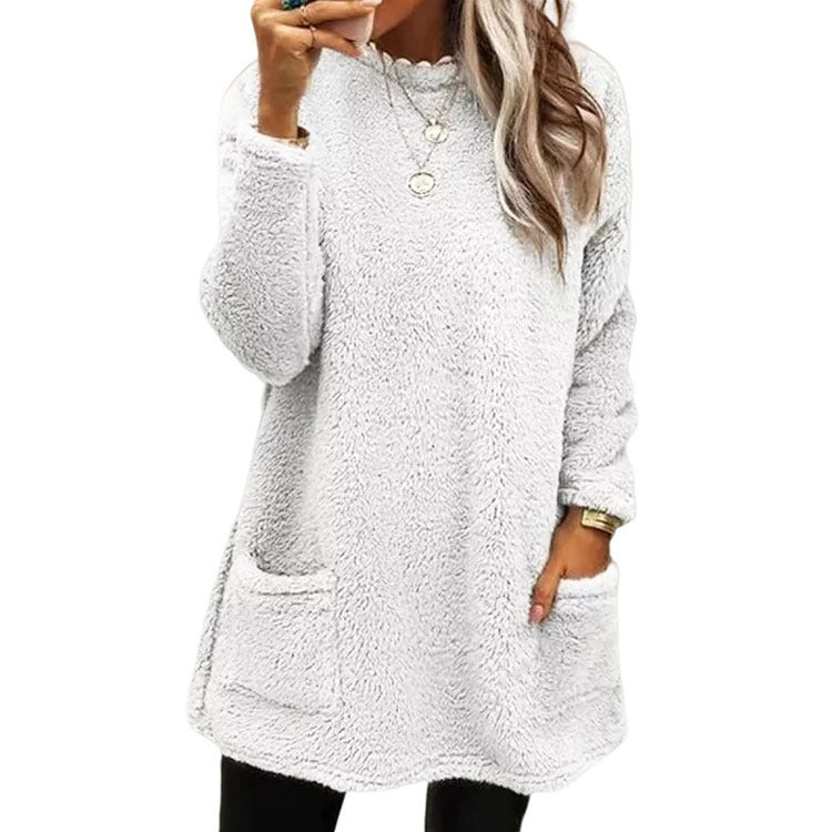 🍂🔥 FINAL HOURS — Women's Warm Crew-Neck Long-Sleeve Top | Cozy Everyday Comfort