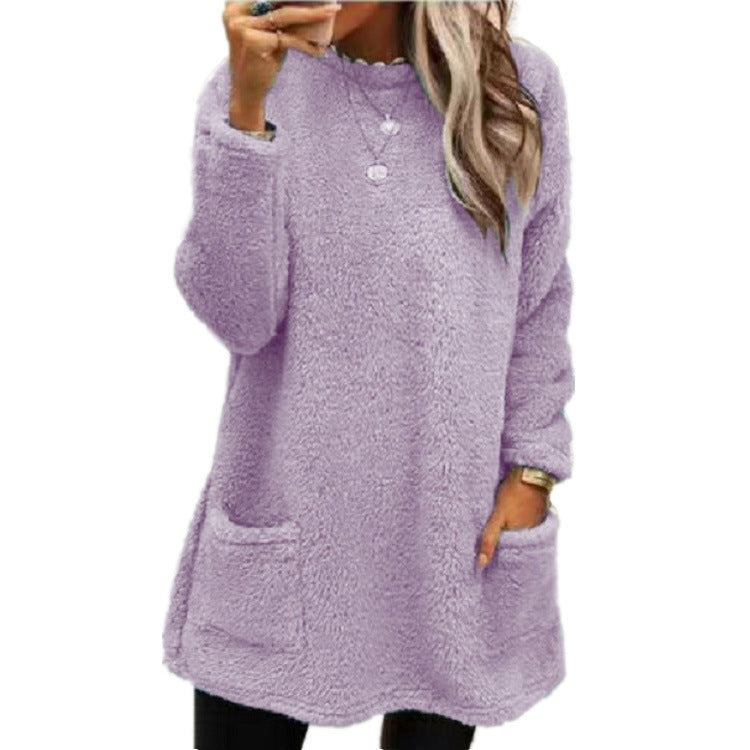 🍂🔥 FINAL HOURS — Women's Warm Crew-Neck Long-Sleeve Top | Cozy Everyday Comfort
