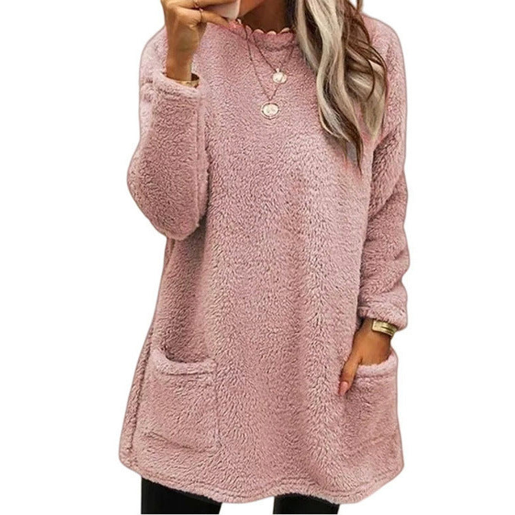🍂🔥 FINAL HOURS — Women's Warm Crew-Neck Long-Sleeve Top | Cozy Everyday Comfort