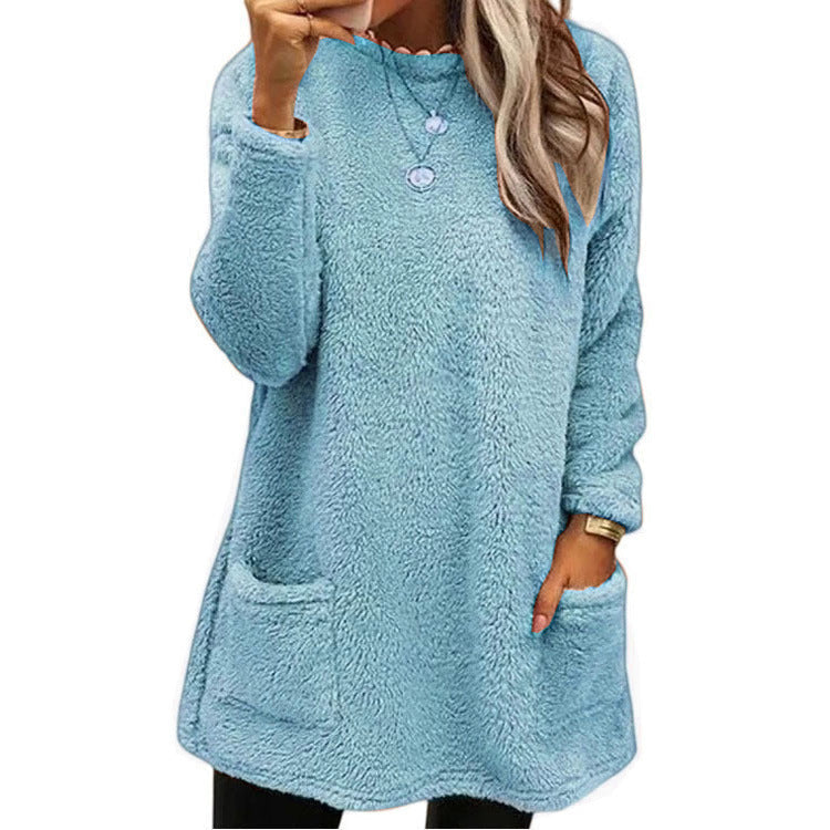 🍂🔥 FINAL HOURS — Women's Warm Crew-Neck Long-Sleeve Top | Cozy Everyday Comfort