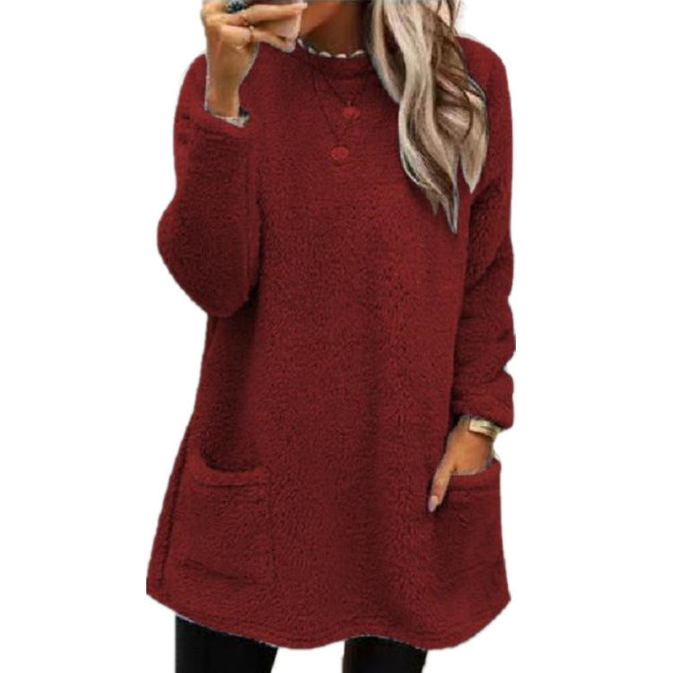 🍂🔥 FINAL HOURS — Women's Warm Crew-Neck Long-Sleeve Top | Cozy Everyday Comfort
