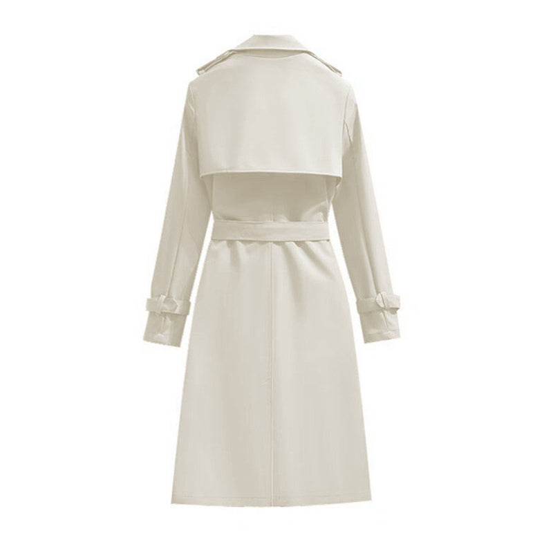 Drapes evenly, exudes enduring elegance—a high-quality, timeless trench coat🧥✨