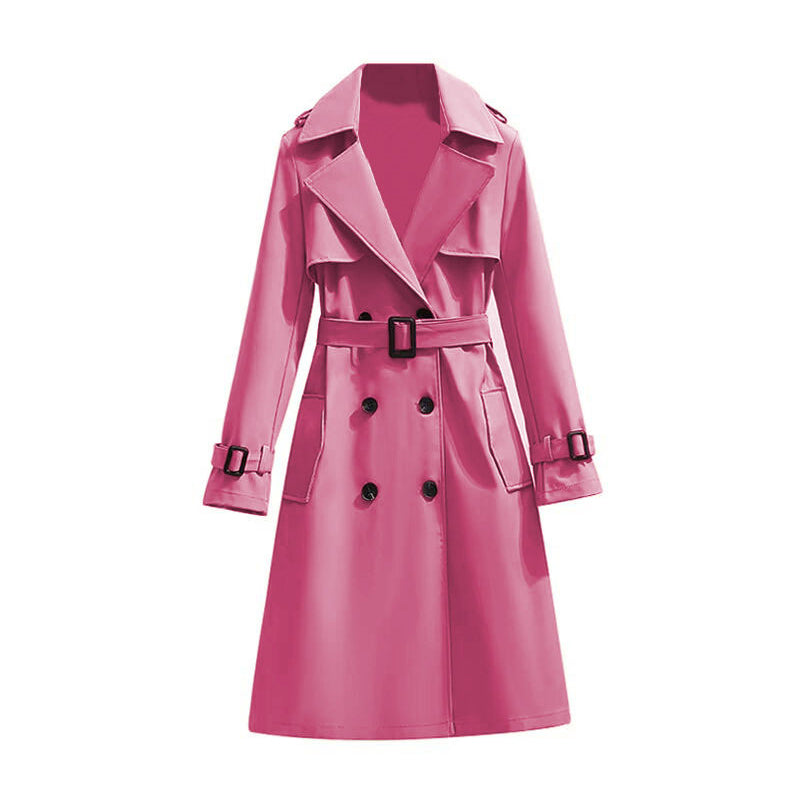 Drapes evenly, exudes enduring elegance—a high-quality, timeless trench coat🧥✨