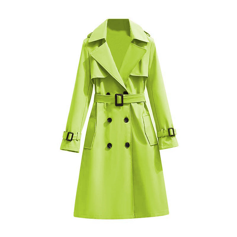 Drapes evenly, exudes enduring elegance—a high-quality, timeless trench coat🧥✨